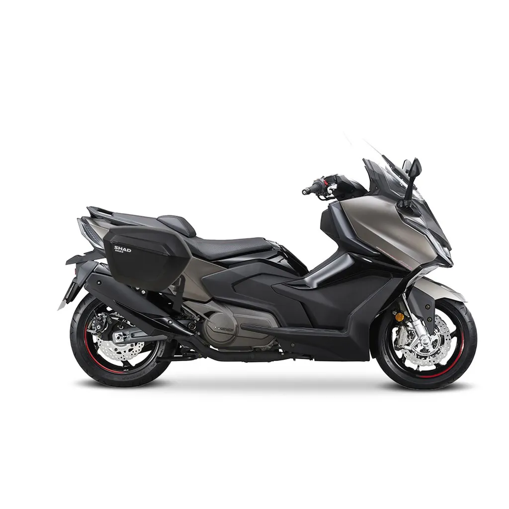 SHAD 3P System : Fixation Anti-Vibration pour Valises Latérales de Moto
