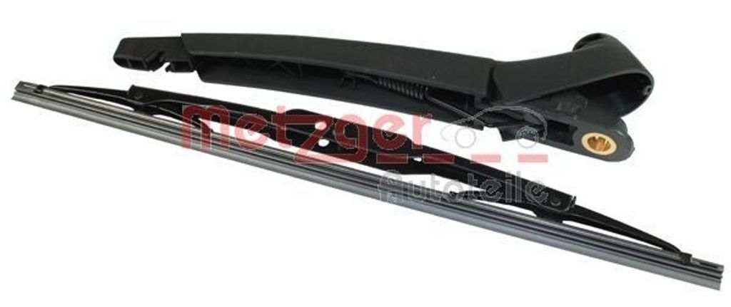 METZGER 2190189 Wischerarm Scheibenwischerarm Hinten für SMART FORTWO Coupe (451) FORTWO Cabrio (451) mit Wischblatt