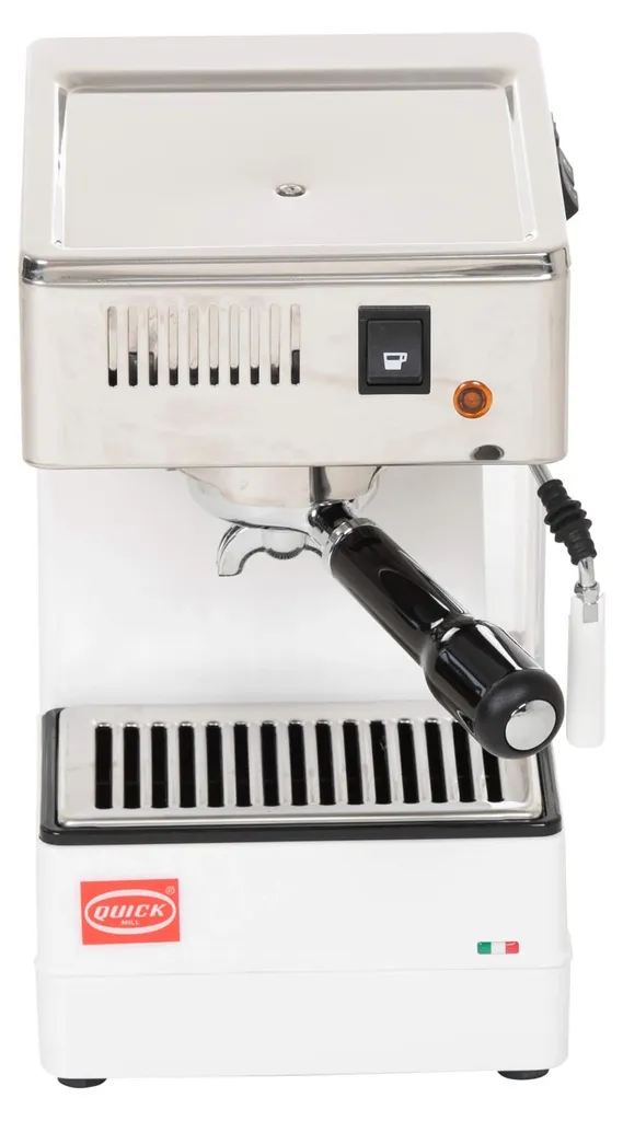 Dites adieu au café tiède avec la Quick Mill Stretta 0820 expresso blanche