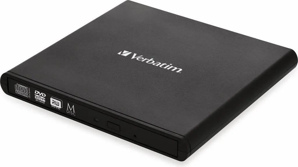 Masterizzatore CD/DVD esterno Slimline di Verbatim