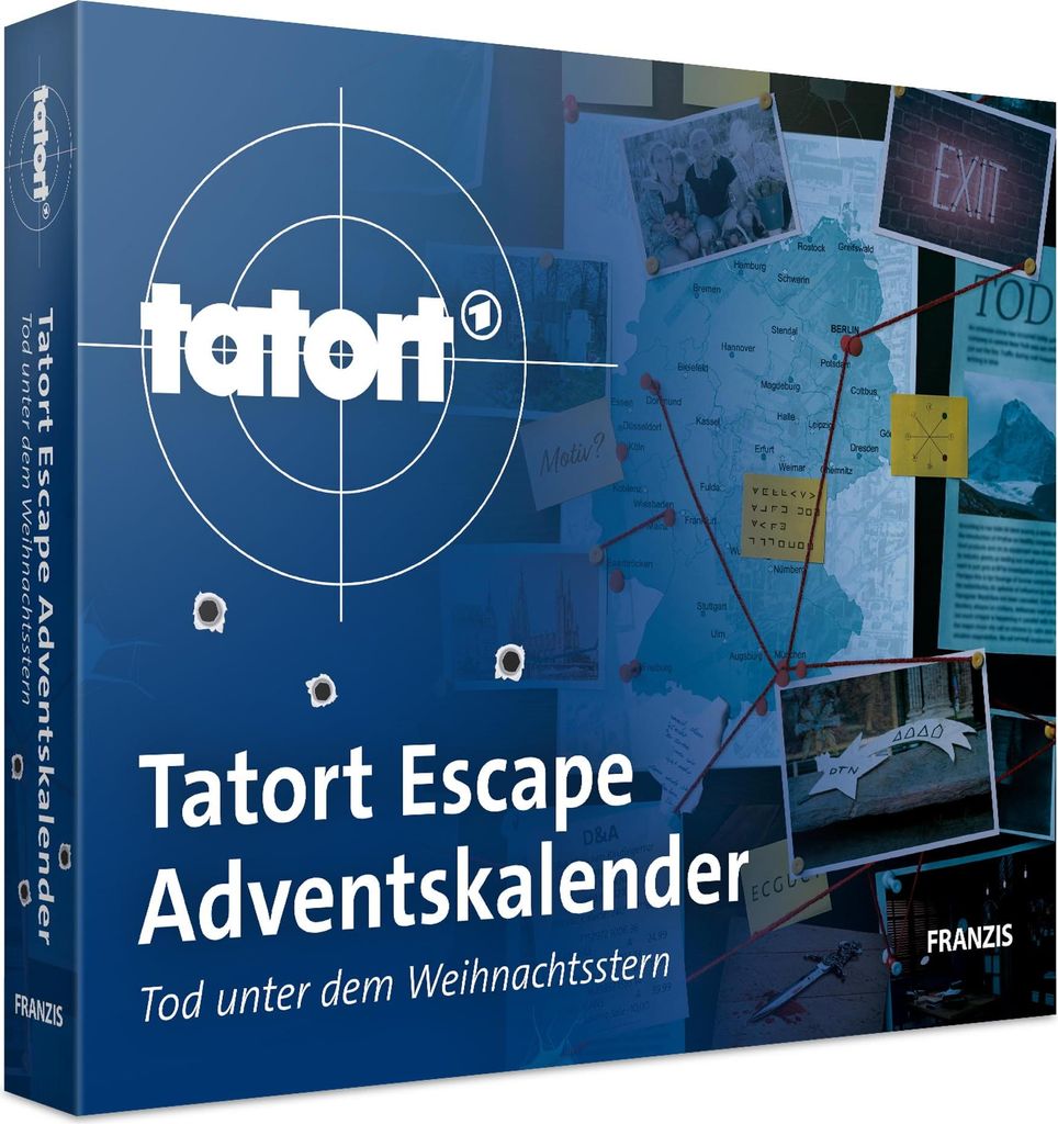 Calendario dell'Avvento di Crime Scene Escape Immagine del prodotto 