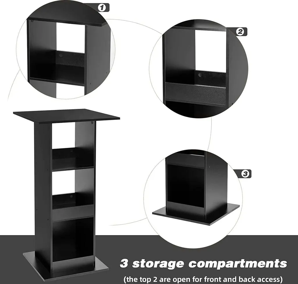 Petite table-bar de rangement Rootz pour optimiser vos petits espaces