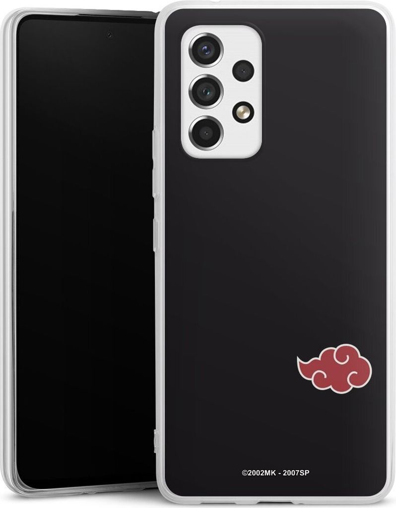 DeinDesign Handyhülle für Samsung Galaxy A53 5G Silikon Hülle Case Smartphone Schutzhülle Naruto Shippuden Offizielles Lizenzprodukt Akatsuki