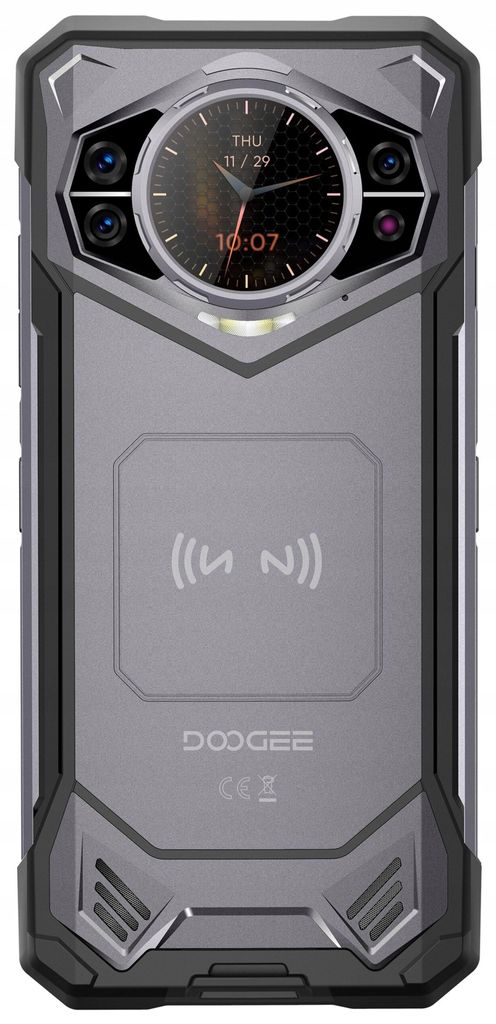 Smartphone DOOGEE S200E VIP, 8 GB / 256 GB, 5G, Grau Produktbild 