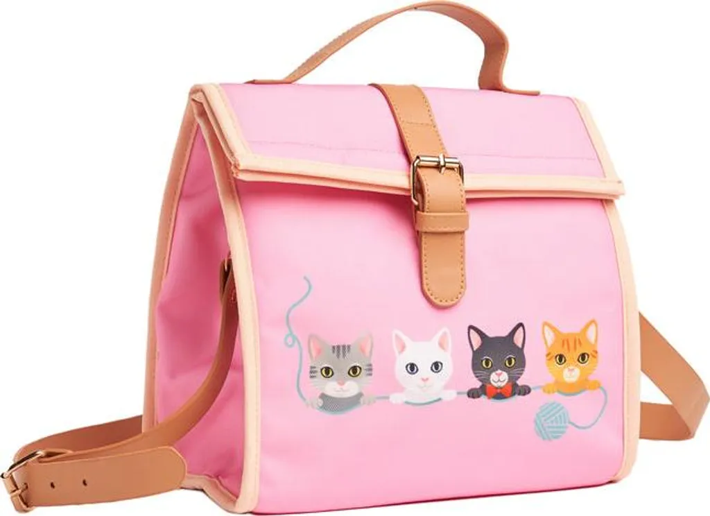 Borsa Frigo Gatto Resistente: Zainetto Termico per Gite e Picnic - 1