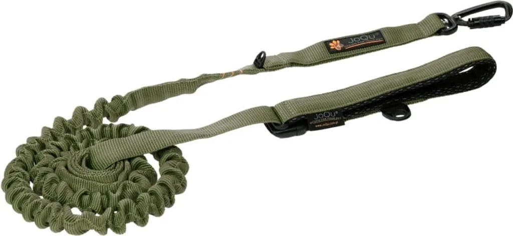 Guinzaglio per cani ammortizzato JoQu Ultra Strong Runners, cachi