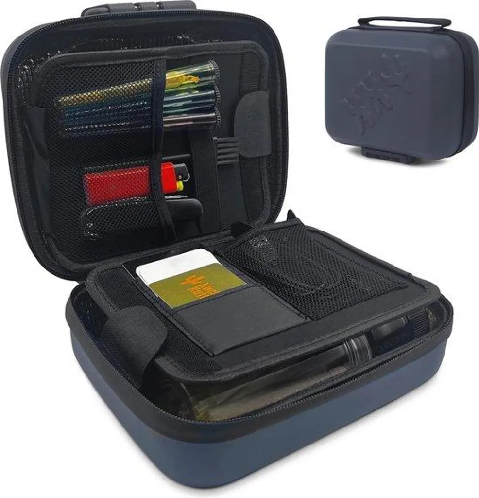 Trousse de rangement sécurisée pour pharmacie de voyage et phytothérapie