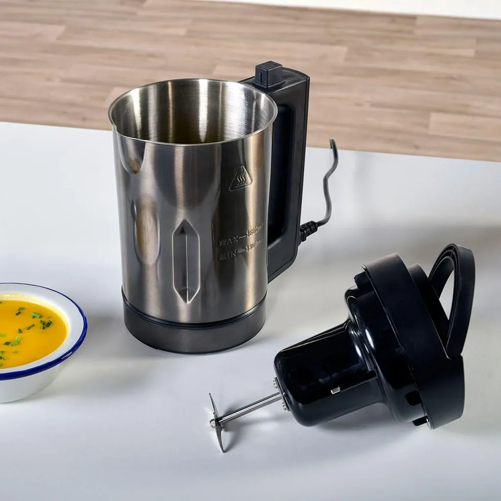 Blender chauffant Soupetière Black+Decker 1,6L Inox 7 Programmes Auto - 5