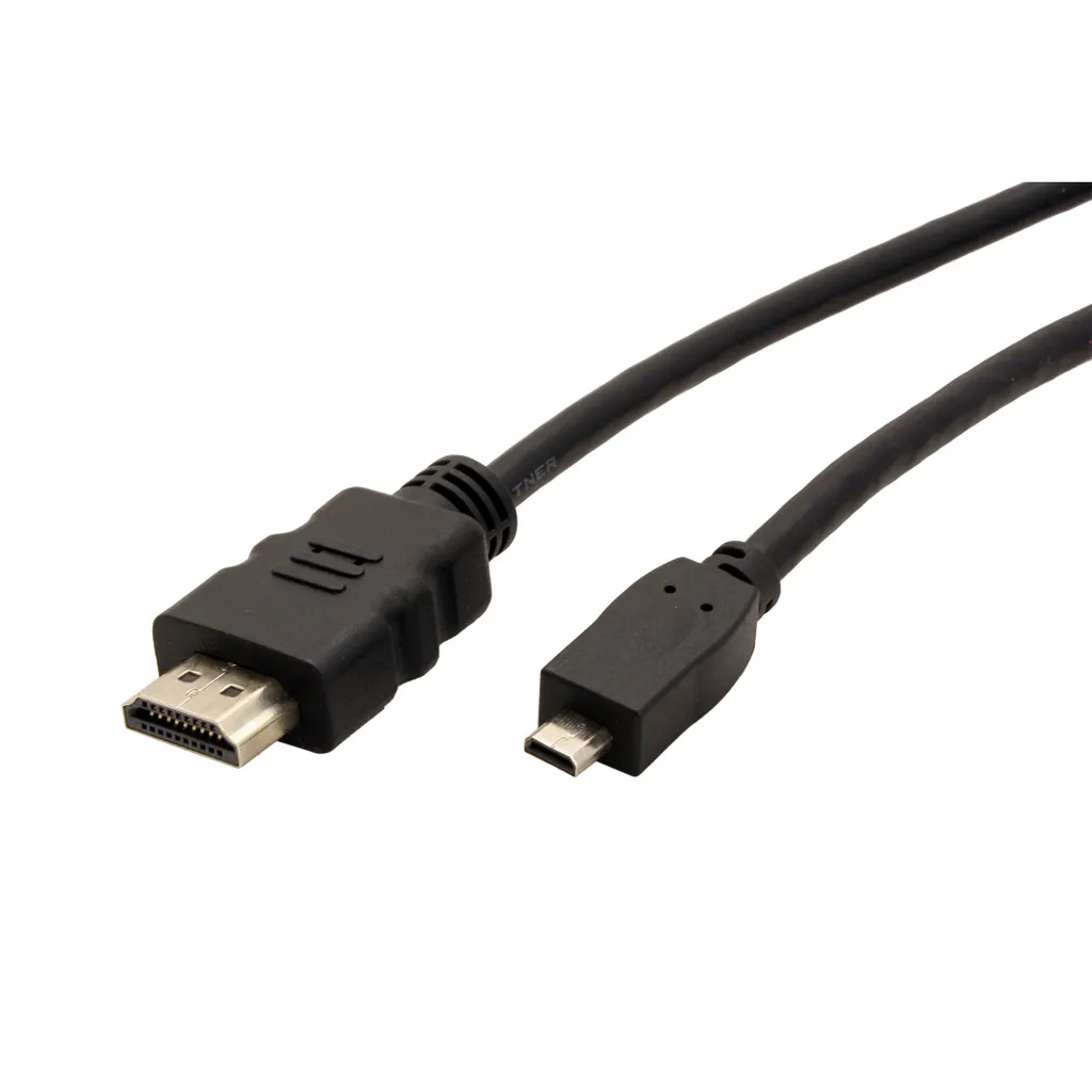 Cavo HDMI a Micro HDMI VALUE 2 metri | Alta Velocità con Ethernet Nero - 4