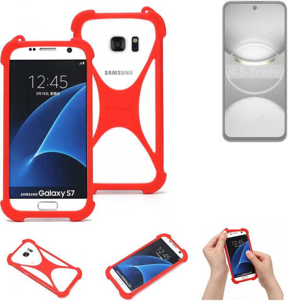 K-S-Trade Handy-Hülle kompatibel mit Tecno Spark 30C 5G Schutz-Hülle Bumper Silikon Schutz Hülle Cover Case Silikoncase Silikonbumper TPU Softcase