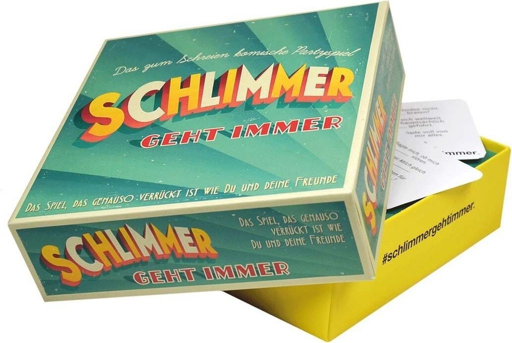 Schlimmer geht immer – Das zum schreien komische Partyspiel Produktbild 