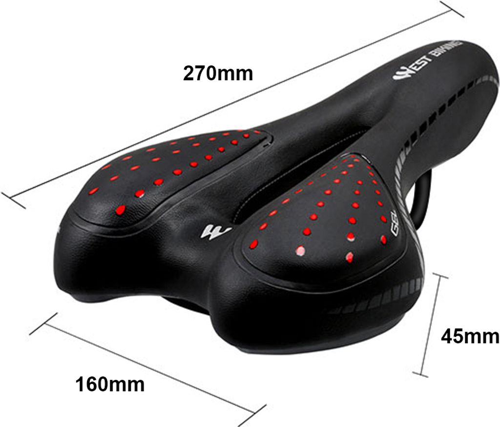 LuTuo Fahrradsattel Mit Gel-Komfort - Der Ultimativ Produktbild-Vorschau 5