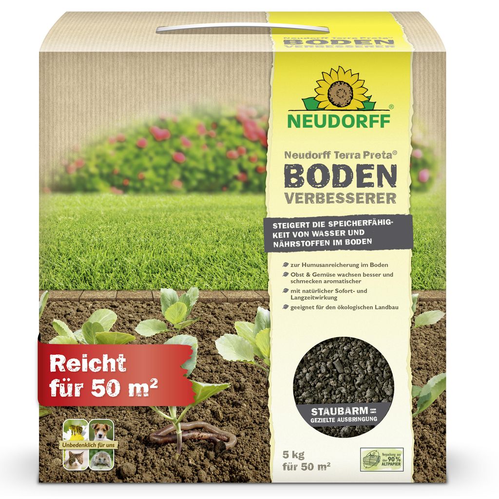 Neudorff Terra Preta BodenVerbesserer Humusanreicherung, Produktbild 