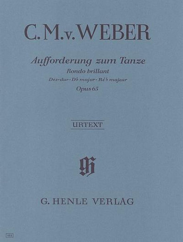 Aufforderung zum Tanze Des-dur op. 65