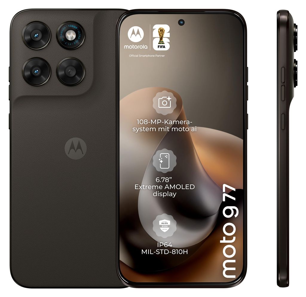 Motorola moto g77 , 17,3 cm (6.8"), 8 GB, 256 GB, 108 MP, Produktbild 