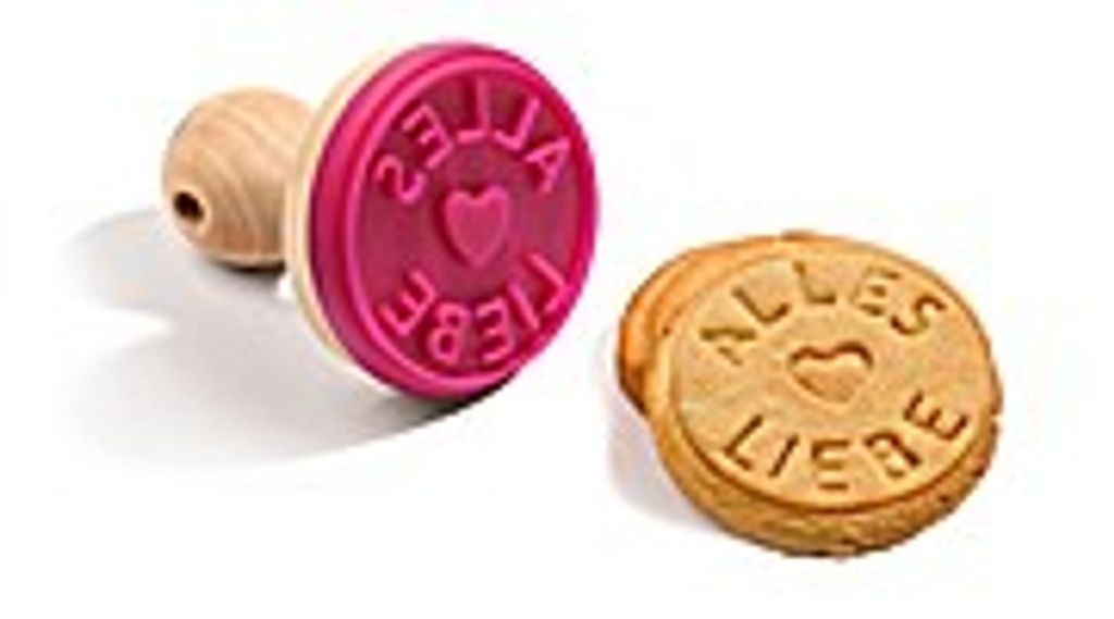 3 Stempel Set Keksstempel Plätzchenstempel Alles Liebe Home Made Happy Birthday
