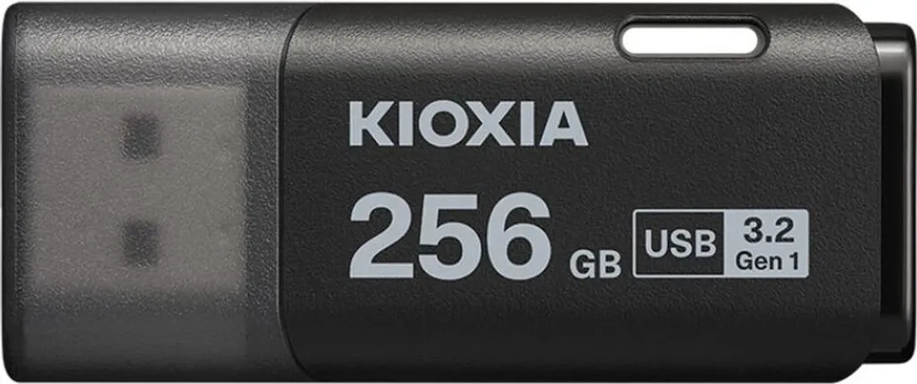 Kioxia U301 Clé USB 3.2 Gen 1 256 Go Noire Performance et Fiabilité