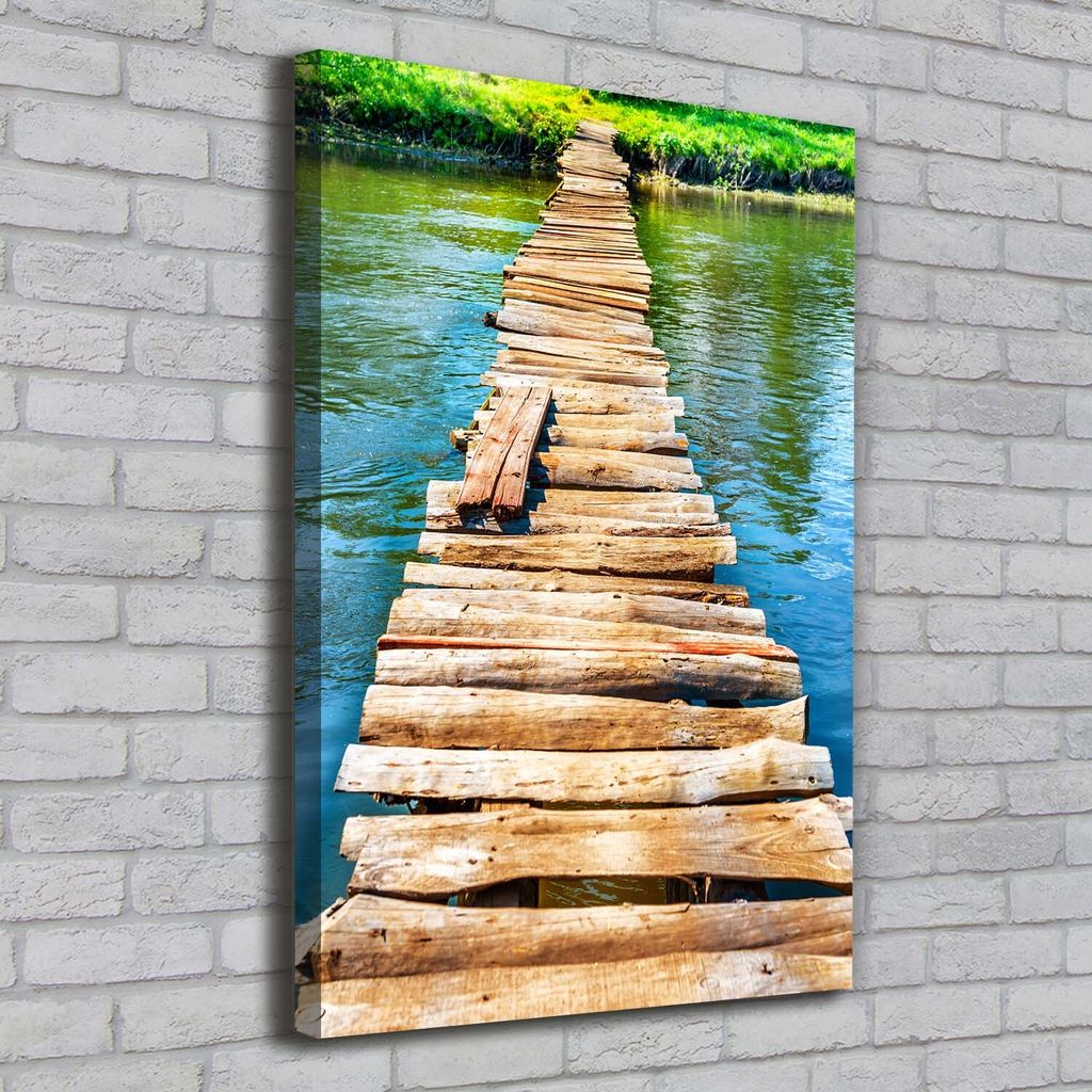 Tulup Leinwandbild - 70x100cm - Wandkunst - Drucke auf Leinwand - Leinwanddruck - Wohnzimmer Wanddekoration XXL - Wohnung Deko Kunstdrucke - Land...