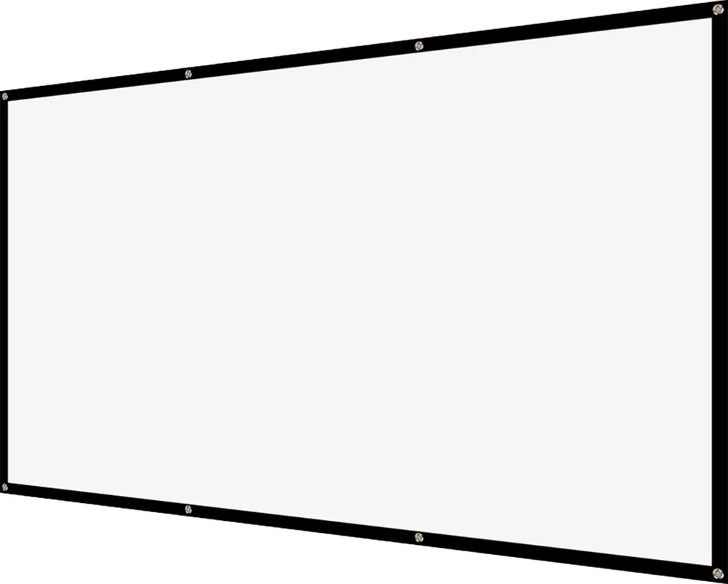 Écran de projection 100 pouces pliable en polyester haute densité - 5