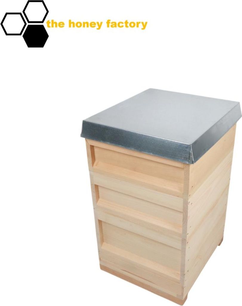 DNM 10 Liebig Kaltbau Bienenbeute SET Holz "DIE LEICHTE" Imkerei