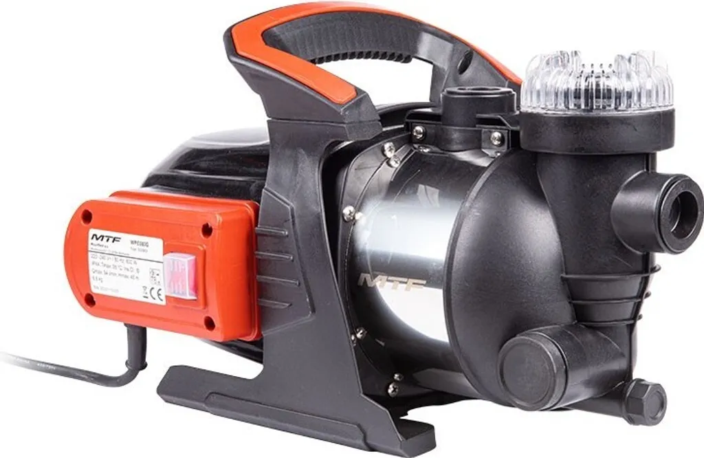 Pompe à eau de surface 800W MTF pour puits et récupérateur eau de pluie