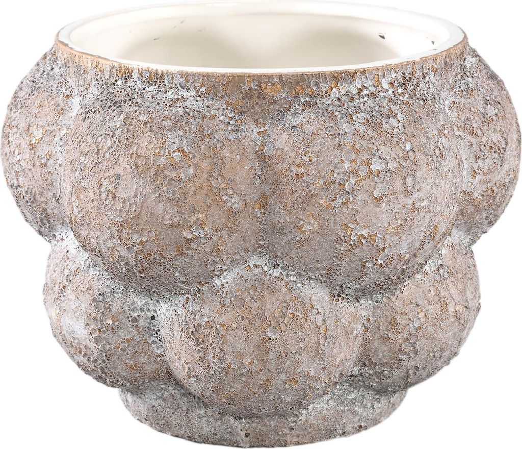 PTMD - Topf Fareeda - Braun - 21x21x16cm