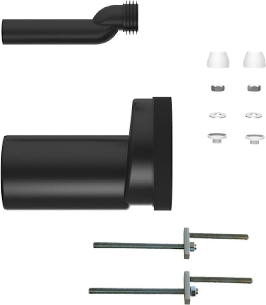 SANIT WC-Etagen-Anschlussgarnitur DN100 PE Produktbild 