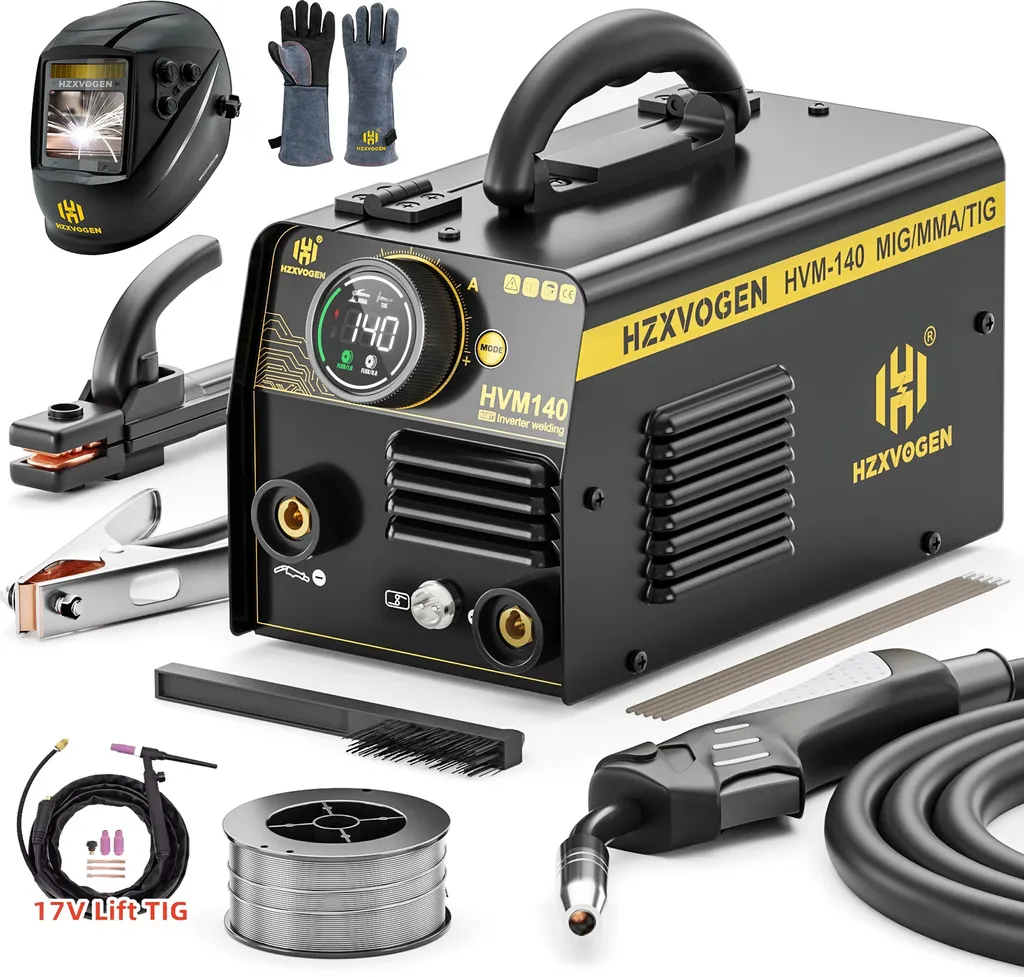 Poste à souder MIG 130A et MMA 120A Inverter 3 en 1 avec kit complet