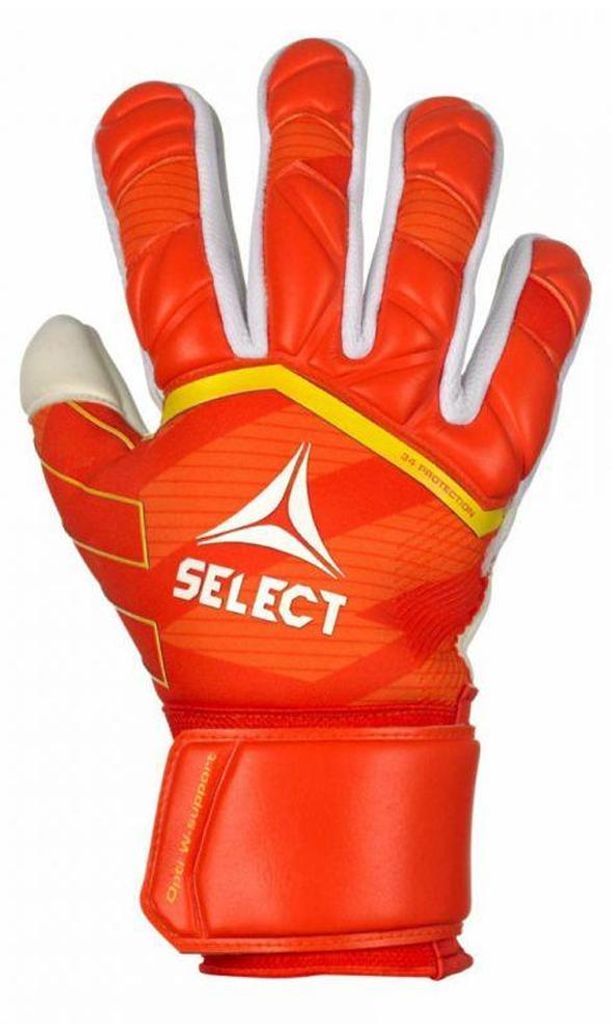 Select - "34 Protection" Torhüter-Handschuhe für Herren/Damen Unisex PP4289 (5) (Weiß/Orange)