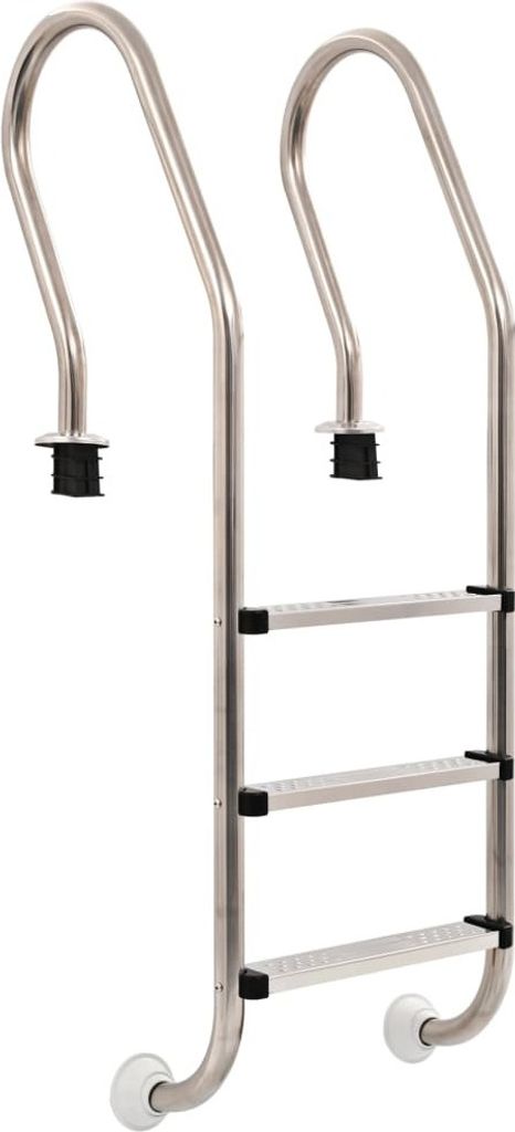 "im Angebot" Pool-Leiter 3 Stufen 120 cm Edelstahl 304 - Poolzubehör CC25082