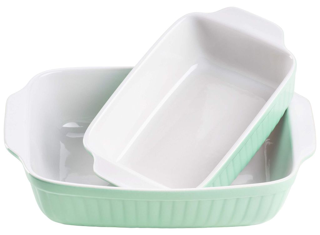 Mäser Auflaufform-Set, Keramik KITCHEN TIME Grün, 33 x 24 x Produktbild 