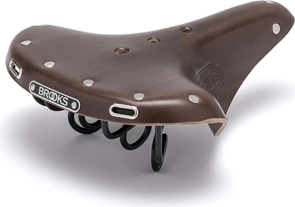 Brooks Herren Fahrradsattel B72 , braun