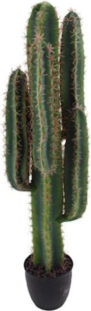 Cactus Finto 108cm Moderno | Pianta Artificiale di Lusso con Vaso