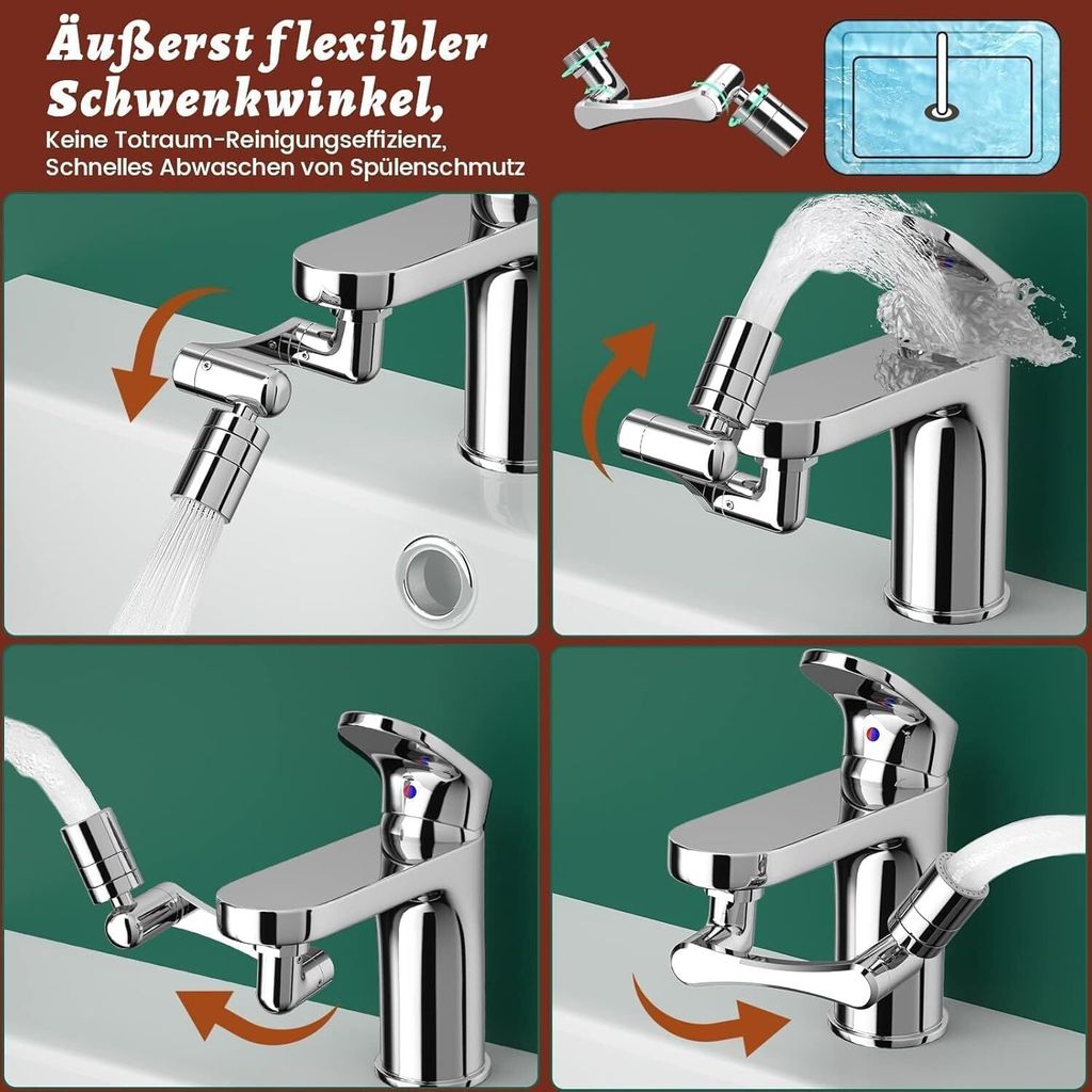 Schne Gluckaro Drehbarer Wasserhahn Ebenbild