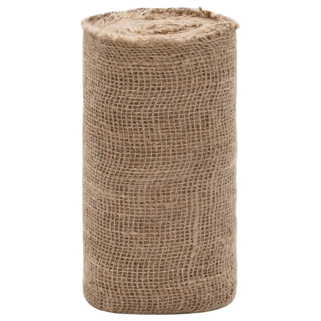 Tissu de jute naturel 100% biodégradable 25cm x 50m - Haute densité