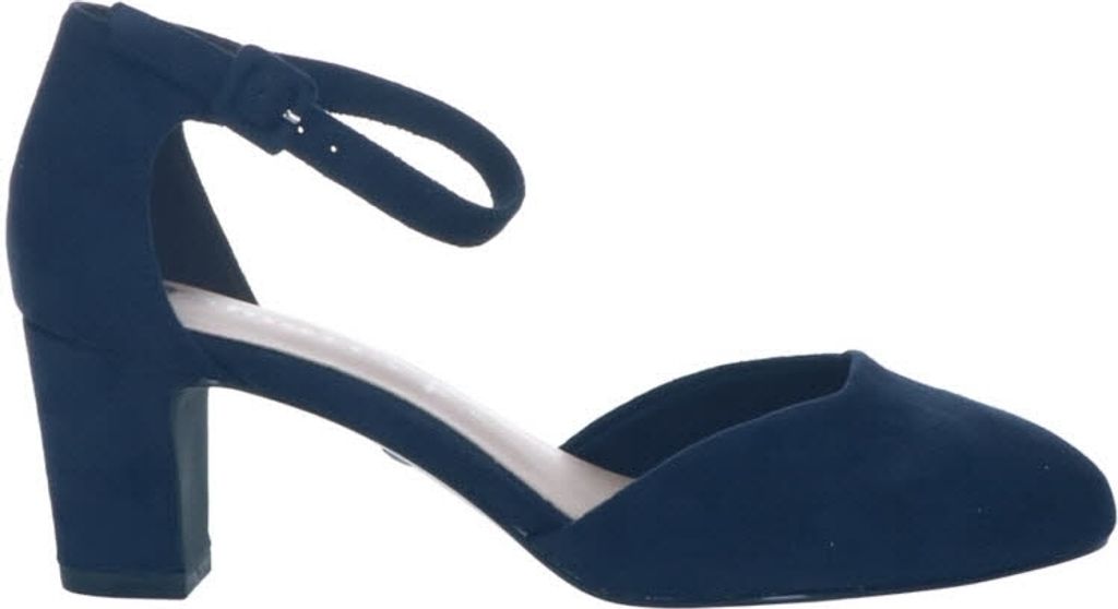 Tamaris Dunkelblaue Pumps Mit Blockabsatz Tamaris Damen Pumps