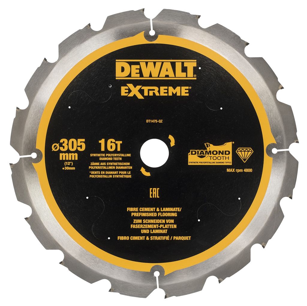 DEWALT Kreissägeblatt PCD 305/30 mm 16Z DT1475-QZ