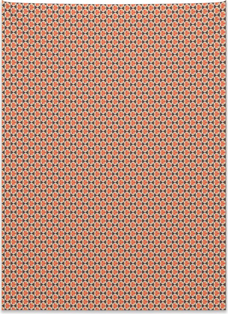 Abakuhaus Stammes Wandteppich, Geometrische Rhomben aus Weiches Mikrofaser Stoff Kein Verblassen Klare Farben Waschbar, 110 x 150 cm, Mehrfarbig