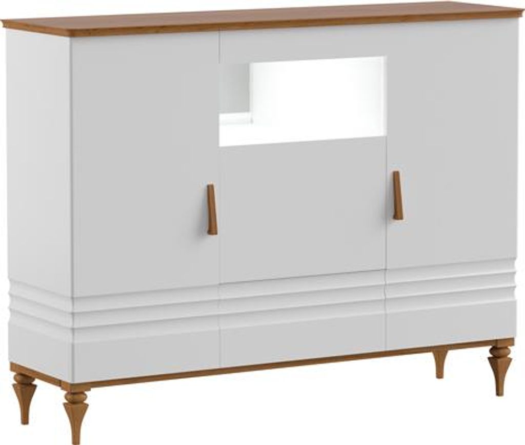 Klassische Kommode Vitrine Kommoden Vitrinen Kommodenschrank Schrank TO-KBD