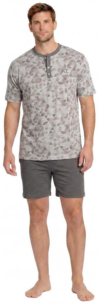 Kisses&Love Herren Sommer-Kurzpyjama aus Baumwolle KL30000 Produktbild 