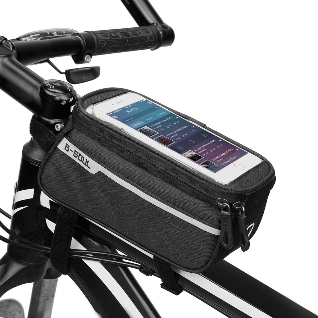 MTB-Fahrrad Wasserdicht Handytasche Vorne Tube Rahmentasche Für iPhone HTC 5.7” 