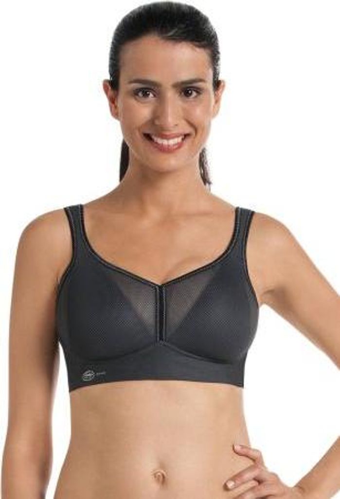 Anita Active Air Control Sport-BH Vorgeformt 5544 Anthrazit – Größe 75 / AA