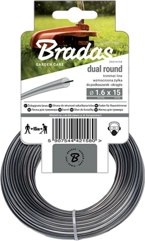 Trimmerfaden RipperDual Round 3,0mm x 50m