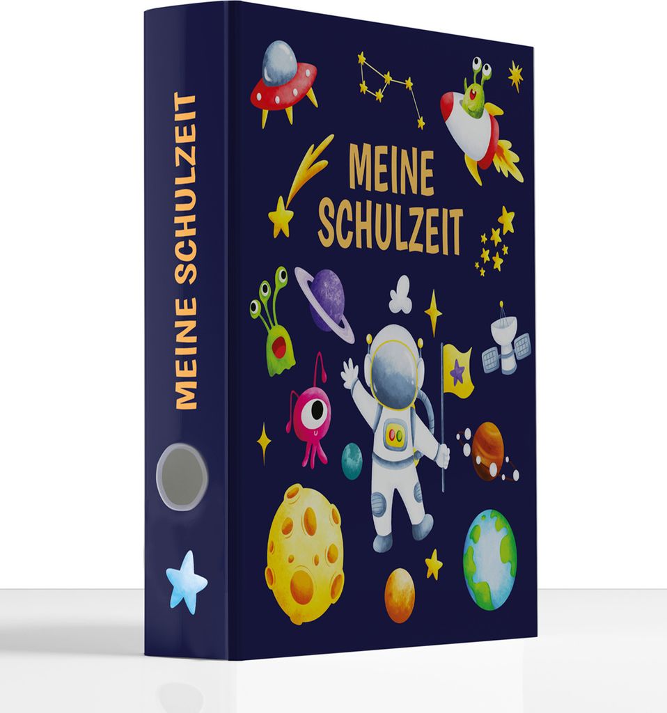 Friendly Fox Sammelordner Kinder Weltraum, Erinnerungen Produktbild 
