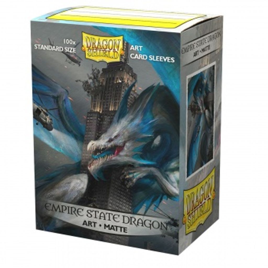 100 Dragon Shield Matte Art Sleeves - Empire State Dragon
