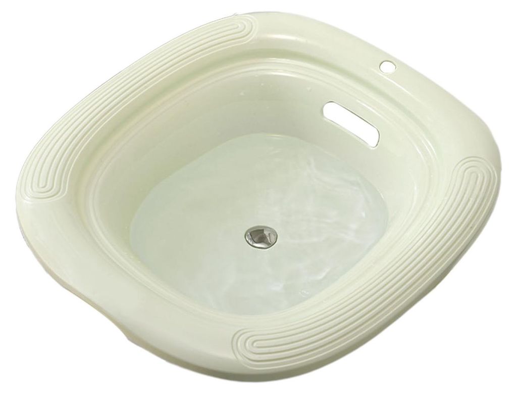 Bidet mit ergonomischem, geschwungenem Design, komfortabler Produktbild 