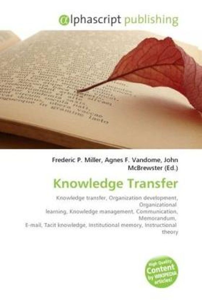 Knowledge Transfer