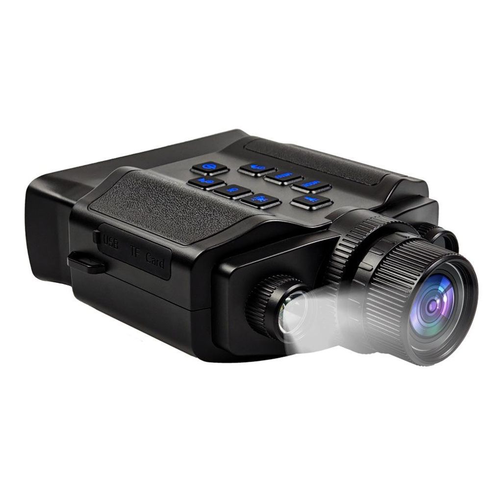 ZELURXX 5K Nachtsicht-Fernglas 60MP Digitalkamera 600m IR, 10x Zoom, 3.99" Display, 10000mAh Akku, Outdoor Jagd Camping