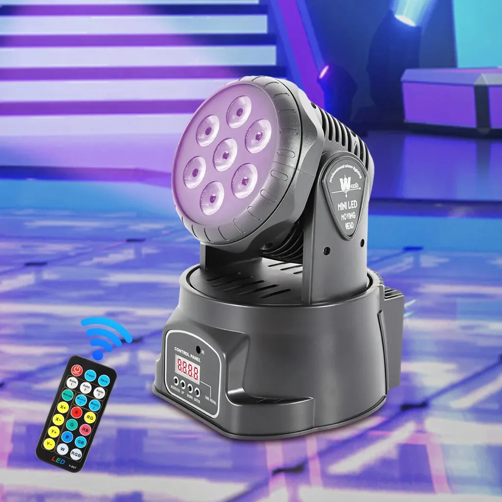 Éclairage de Scène LED DMX avec Télécommande pour DJ et Soirées Privées - 4