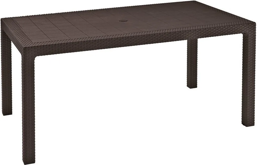 Keter Melody 160 Recensione Tavolo Esterni Marrone 160,5cm